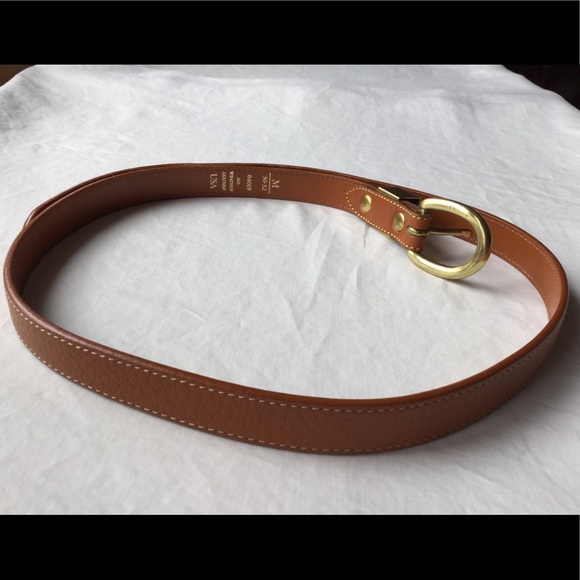 *SOLD* Dooney & Bourke Leather Belt British Tan M - Picture 9 of 16